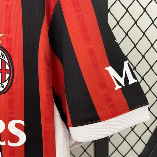 2024/25 AC Milan Home Soccer Jersey - Image 2