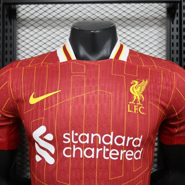 2024/25 Liverpool Home Soccer Jersey Player Version - Image 2