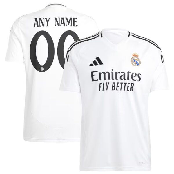 2024/25 Real Madrid Home Soccer Jersey - Image 3
