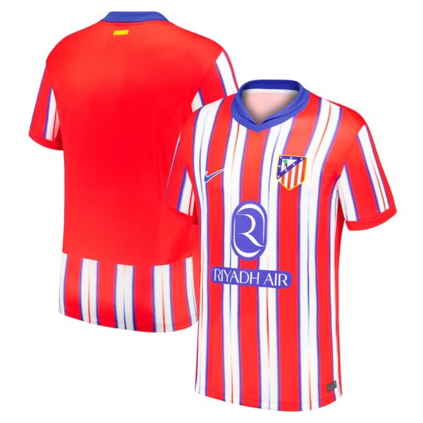 2024/25 Atletico de Madrid Home Soccer Jersey - Image 3