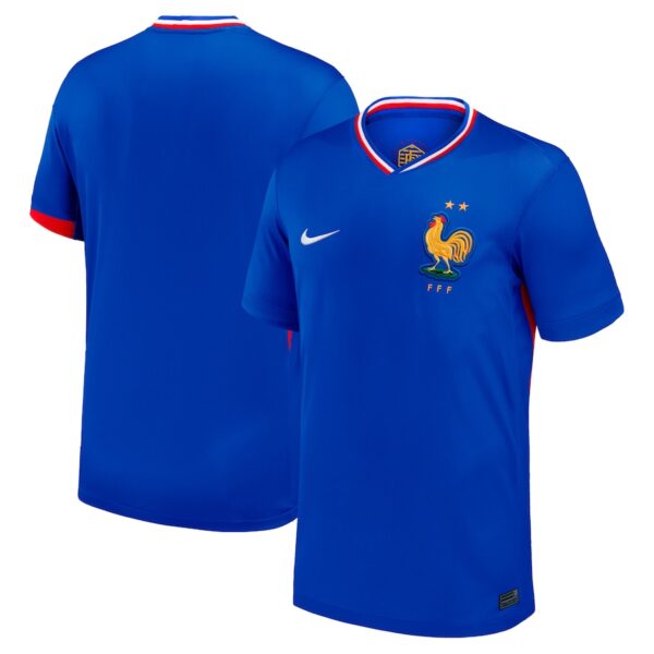 2024 France Home Soccer Jersey - Image 3