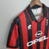 1995/1996 Retro AC Milan Home Soccer Jersey - Image 6