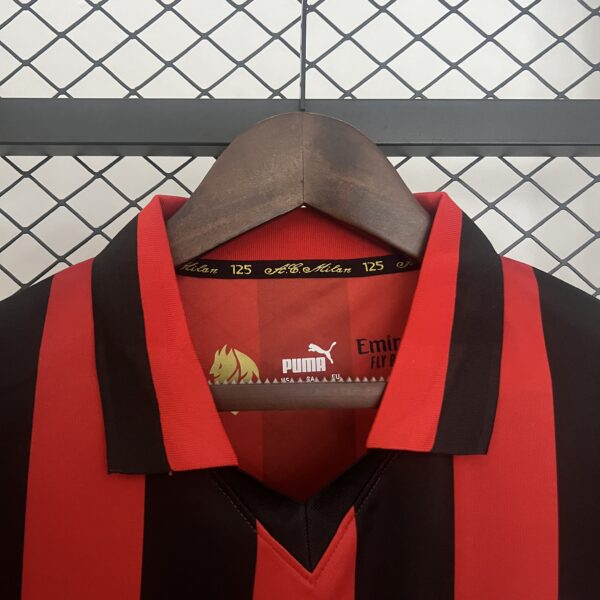 2024/25 AC Milan 125th Anniversary Commemorative Edition Soccer Jersey - Image 2