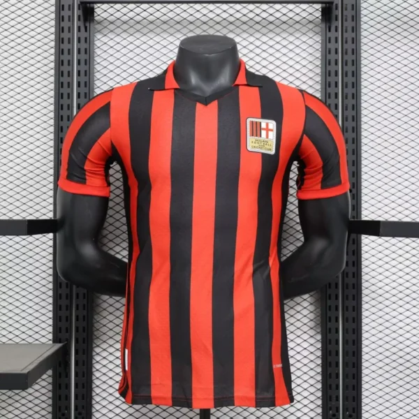 2024/25 AC Milan 125th Anniversary Commemorative Edition Soccer Jersey Player Version