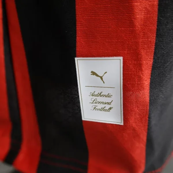 2024/25 AC Milan 125th Anniversary Commemorative Edition Soccer Jersey Player Version - Image 9
