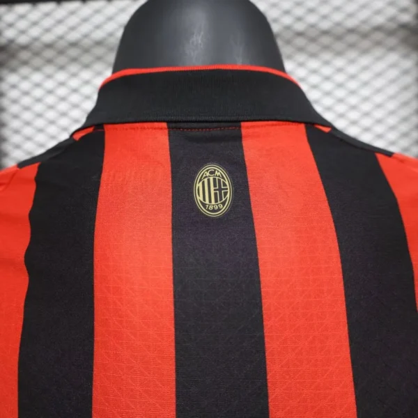2024/25 AC Milan 125th Anniversary Commemorative Edition Soccer Jersey Player Version - Image 4