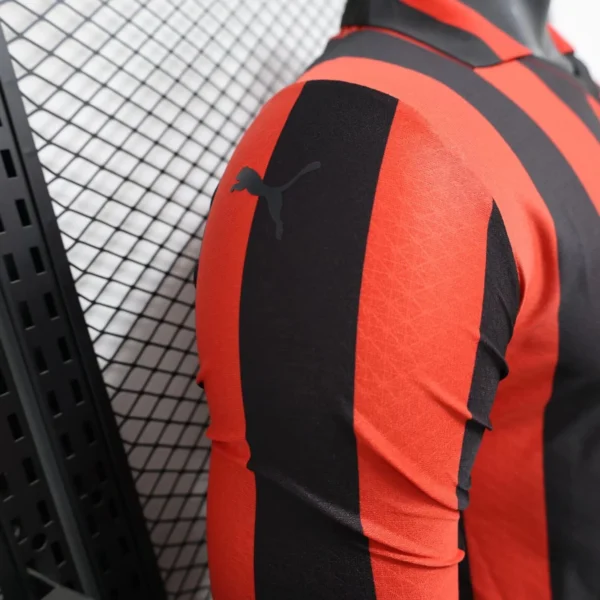 2024/25 AC Milan 125th Anniversary Commemorative Edition Soccer Jersey Player Version Long Sleeves - Image 6