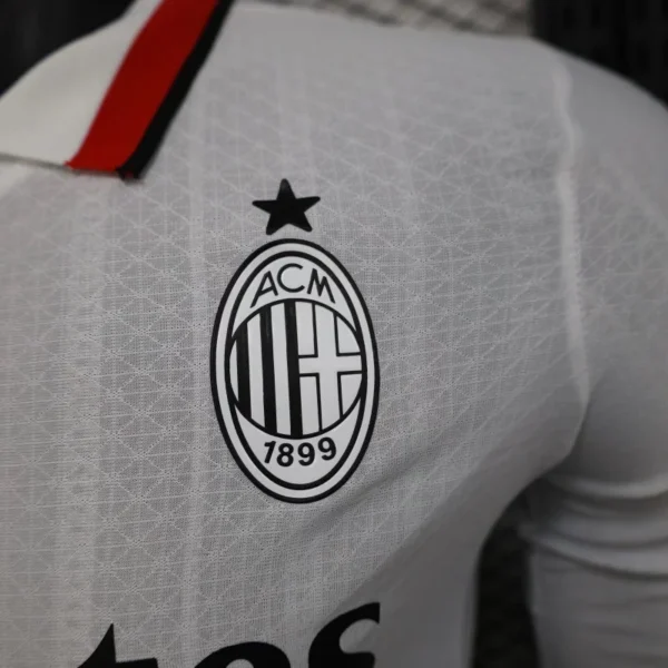 2024/25 AC Milan Away Soccer Jersey Player Version Long Sleeves - Image 6