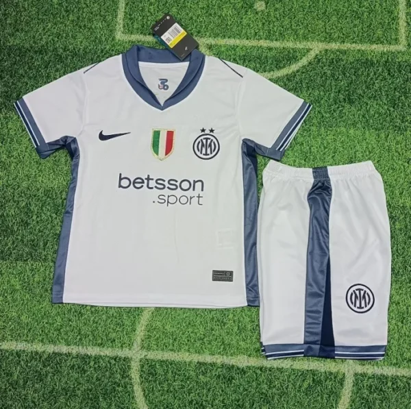 2024/25 Inter Milan Away Soccer Jersey Kid Kit