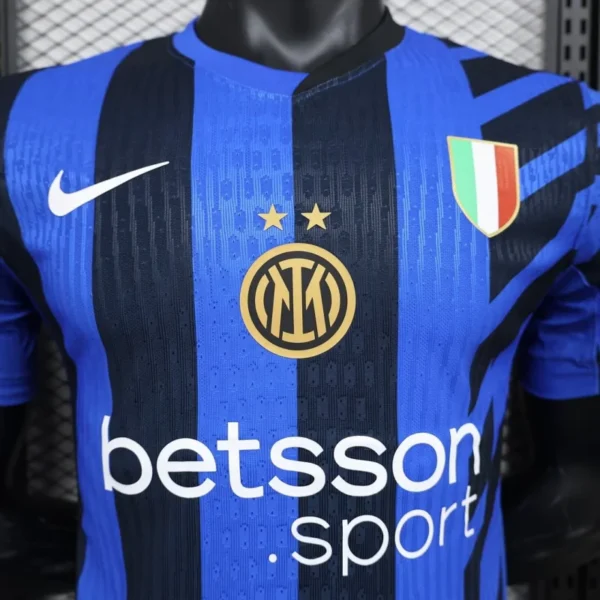 2024/25 Inter Milan Home Soccer Jersey Player Version - Image 3