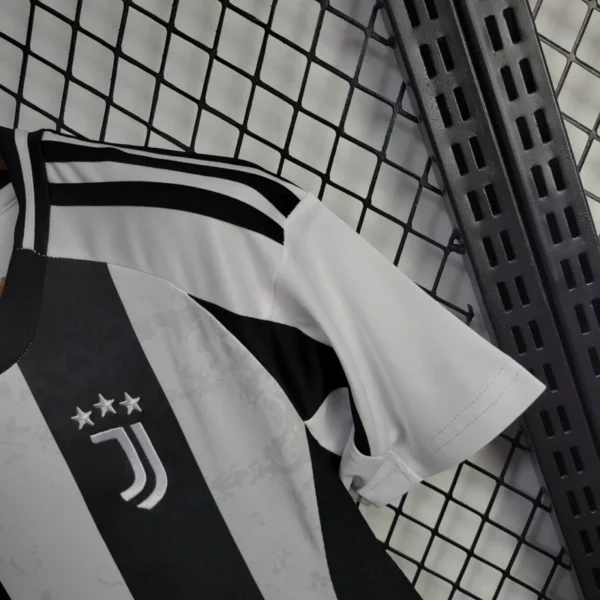 2024/25 Juventus Home Soccer Jersey Kid Kit - Image 4