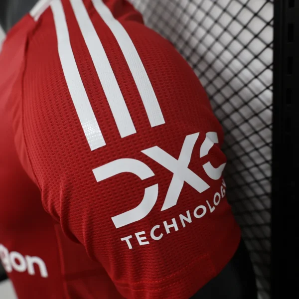 2024/25 Manchester United Home Soccer Jersey Player Version - Image 4