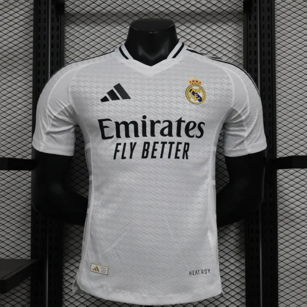 2024/25 Real Madrid Home Soccer Jersey Player Version
