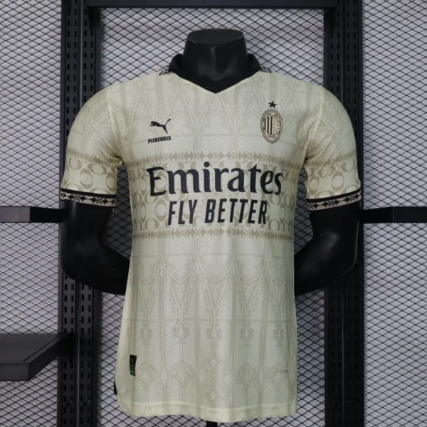 2024 AC Milan Fourth Soccer Jersey Player Version White