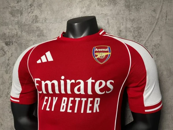 2025/26 Arsenal Home Soccer Jersey - Image 4