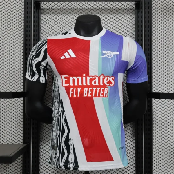 2025/26 Arsenal Pre-Match Soccer Jersey - Image 2