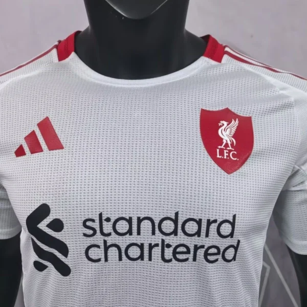 2025/26 Liverpool Away Soccer Jersey Player Version - Image 3