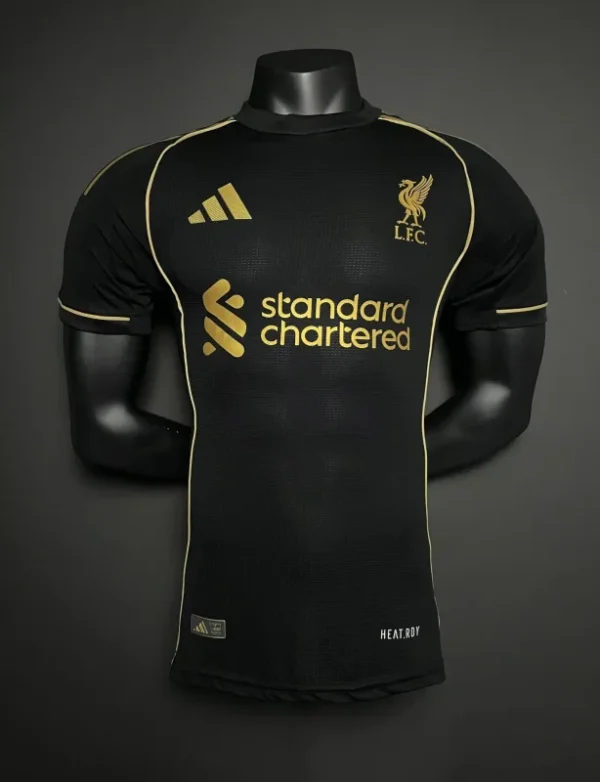 2025/26 Liverpool Soccer Jersey Player Version Black