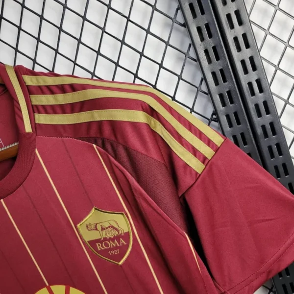2024/25 AS Roma Home Soccer Jersey - Image 7