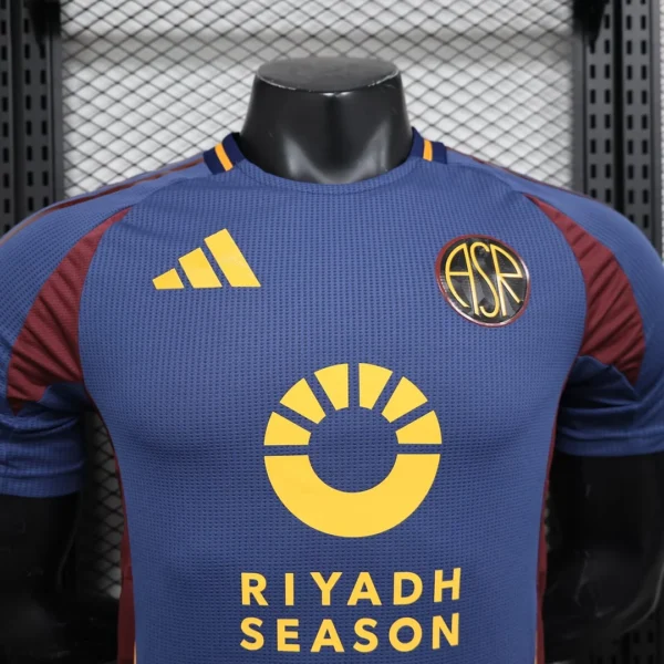 2024/25 AS Roma Third Soccer Jersey Player Version - Image 3