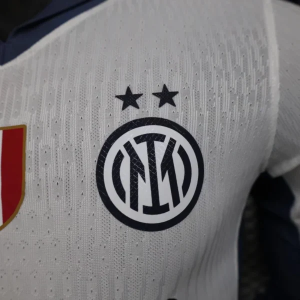 2024/25 Inter Milan Away Soccer Jersey Player Version Long Sleeve - Image 5