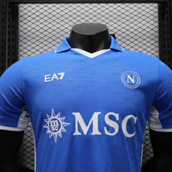 2024/25 Napoli Home Soccer Jersey Player Version - Image 3