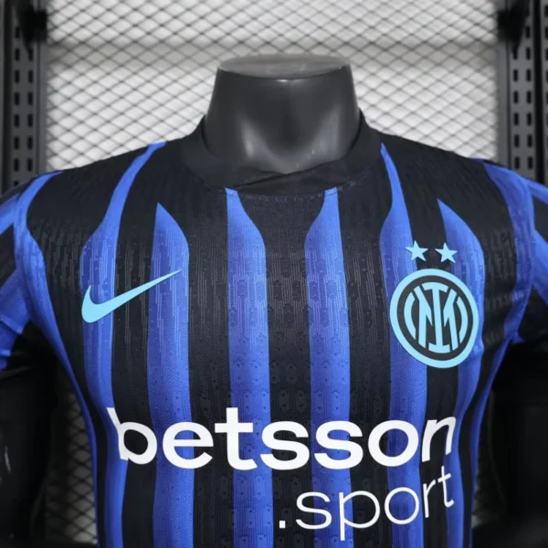 2025/26 Inter Milan Home Soccer Jersey Player Version - Image 3