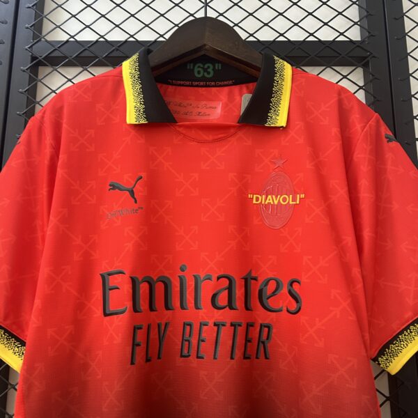 2024/25 AC Milan Co-Branded Edition Soccer Jersey - Image 2