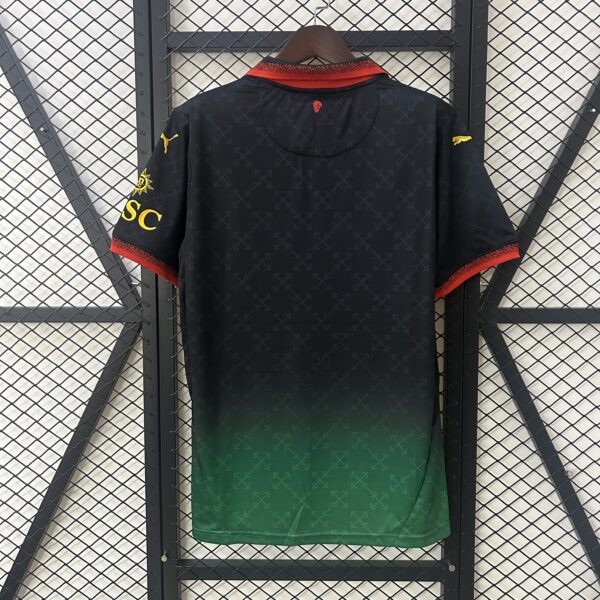 2024/25 AC Milan Co-Branded Edition Soccer Jersey Black - Image 9