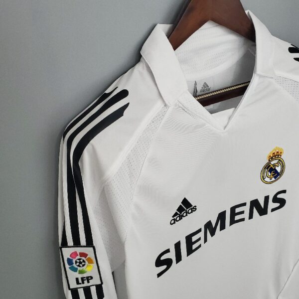 Retro long sleeve Real Madrid 05/06 hom - Image 5