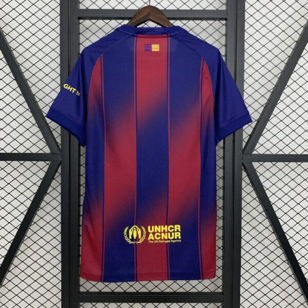 2025/26 Barcelona Home Soccer Jersey - Image 4