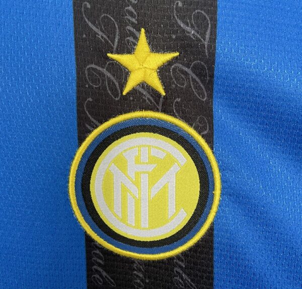 Inter Milan 1997-98 Home Long Sleeve Retro Soccer Jersey - Image 2