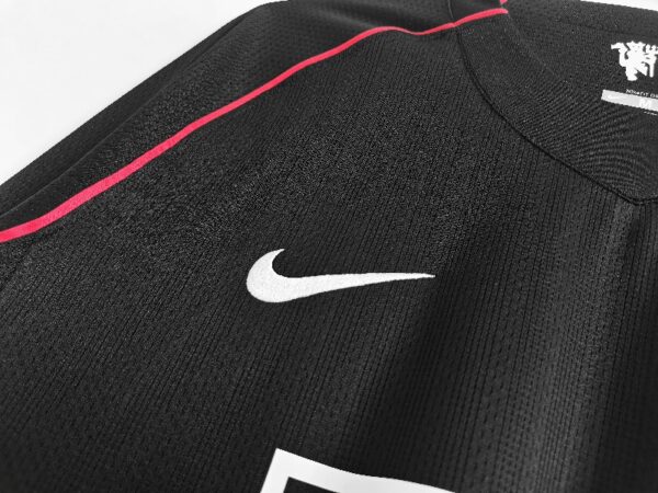 Manchester United 2007/08 away Long Sleeve Retro Soccer Jersey - Image 3