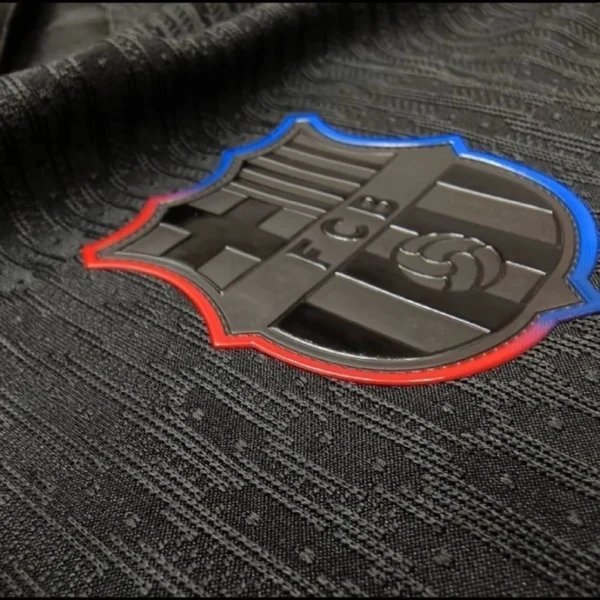 2025/26 Barcelona Home Black - Image 3