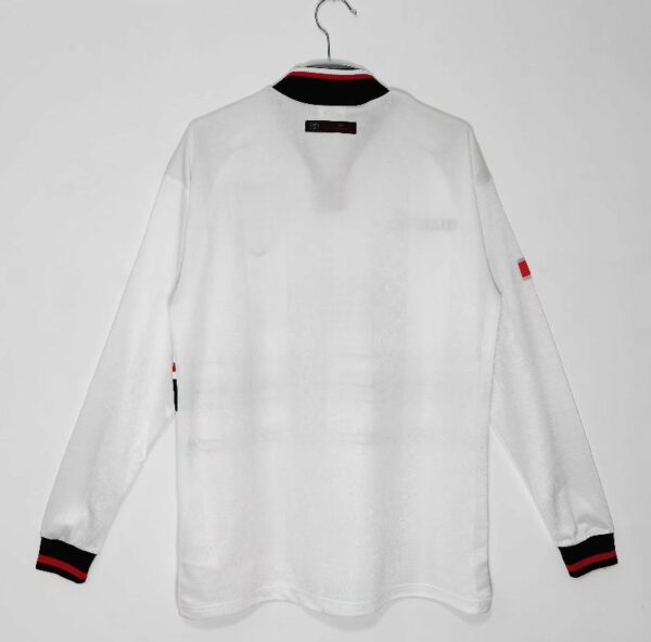 Manchester United 1998/99 away Long Sleeve Retro Soccer Jersey - Image 2