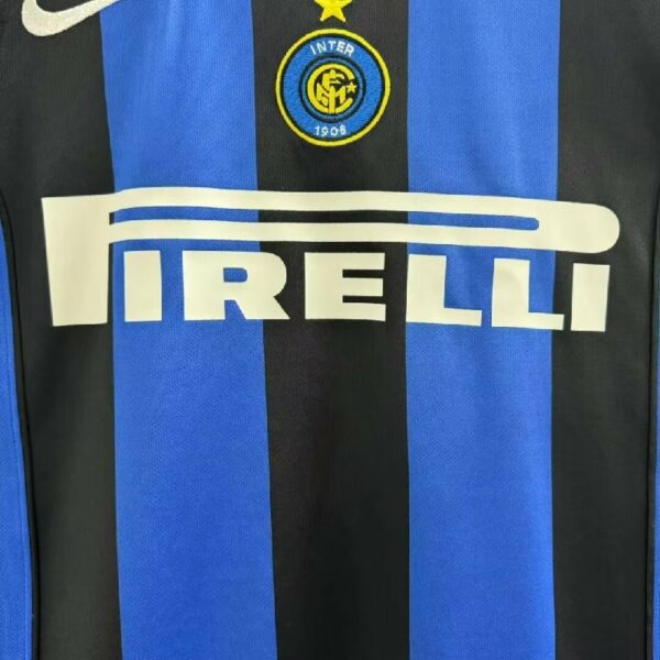 Inter Milan 2004-05 home Retro Soccer Jersey - Image 4
