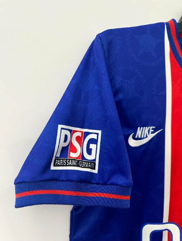 Paris 1995-96 Home Retro Soccer Jersey - Image 3