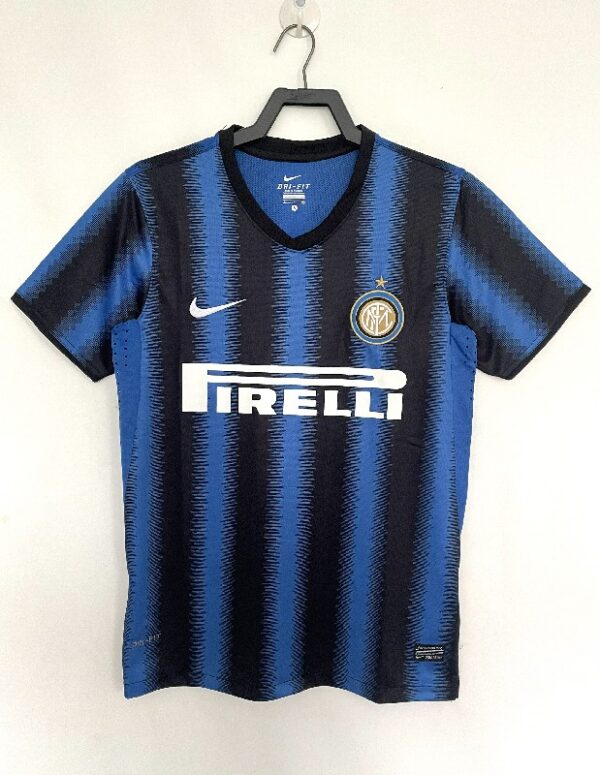 Inter Milan 2010-11 home Retro Soccer Jersey