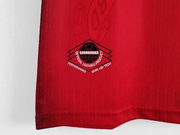 Manchester United 1996/97 home Retro Soccer Jersey - Image 3