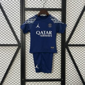 Kids 2024/25 PSG fourth away Soccer Jersey