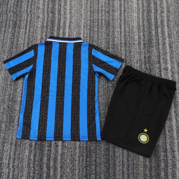 Kids Inter Milan 1997-98 Home Soccer Jersey - Image 2
