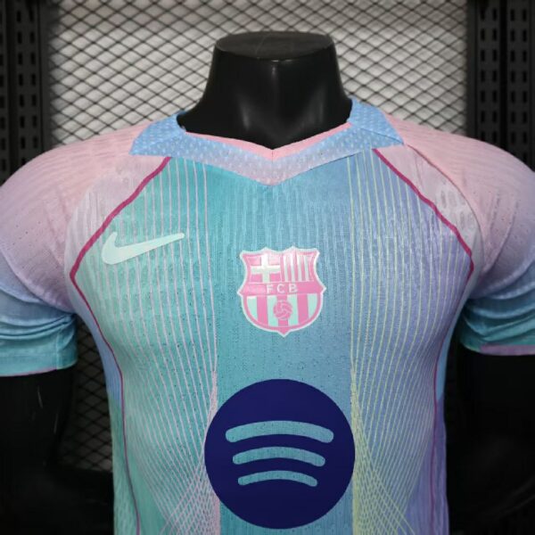 2025/26 Player Barcelona home Soccer Jersey 10 - Image 2