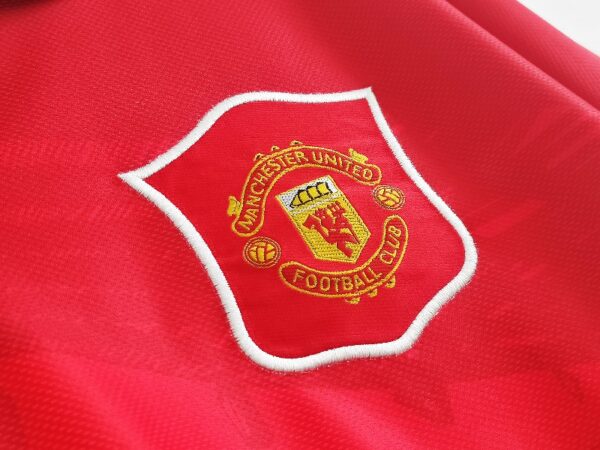 Manchester United 1994/96 home Retro Soccer Jersey - Image 4