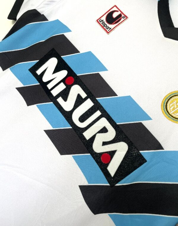 Inter Milan 1990-91 away Retro Soccer Jersey - Image 3